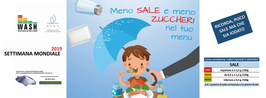 Meno Sale pi&ugrave; Salute