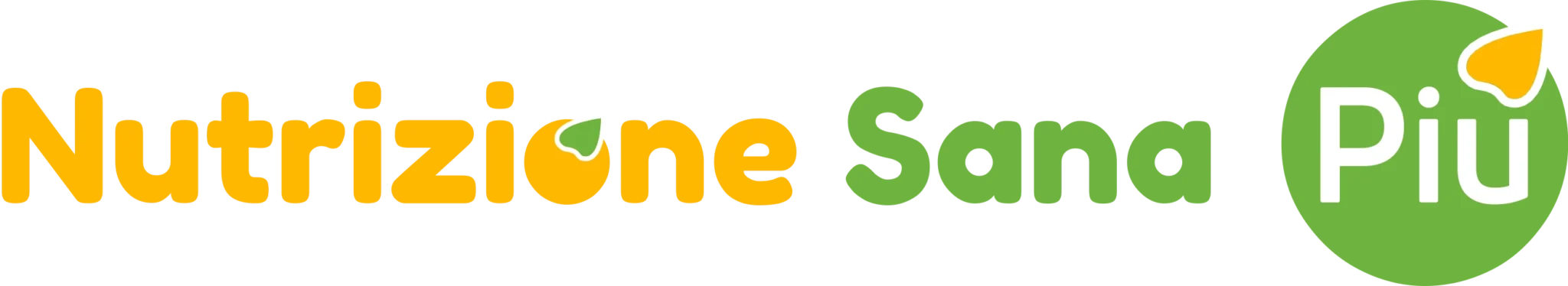 nutrizione sana pi&ugrave; logo orizzontale