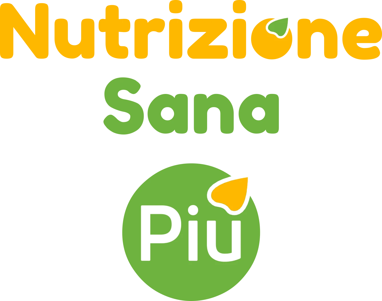 nutrizionista a roma &egrave; nutrizione sana pi&ugrave; logo verticale
